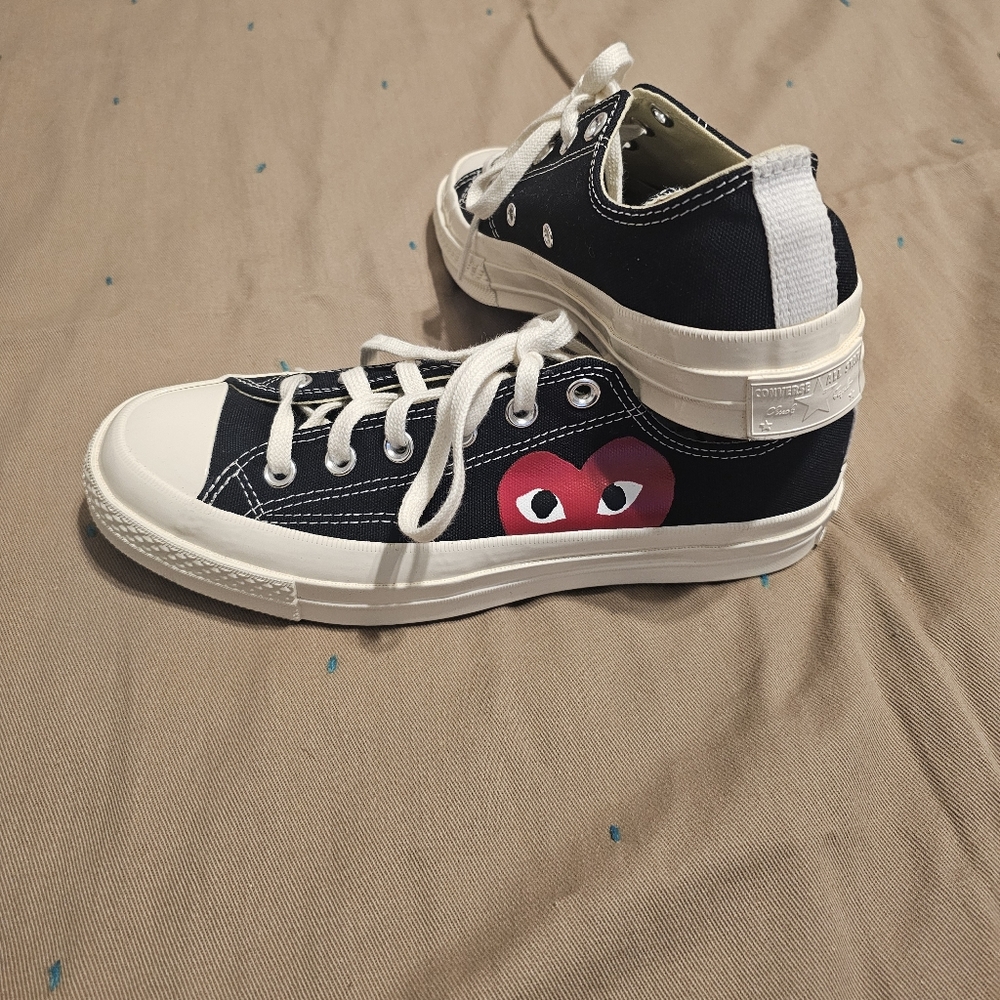 Converse Comme des Garcons Sz Men's 7 Women's 9